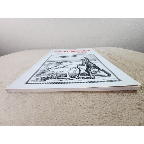 The Wright Brothers From Bicycle to Biplane Illustrated 1990 Print in USA - Picture 12 of 15